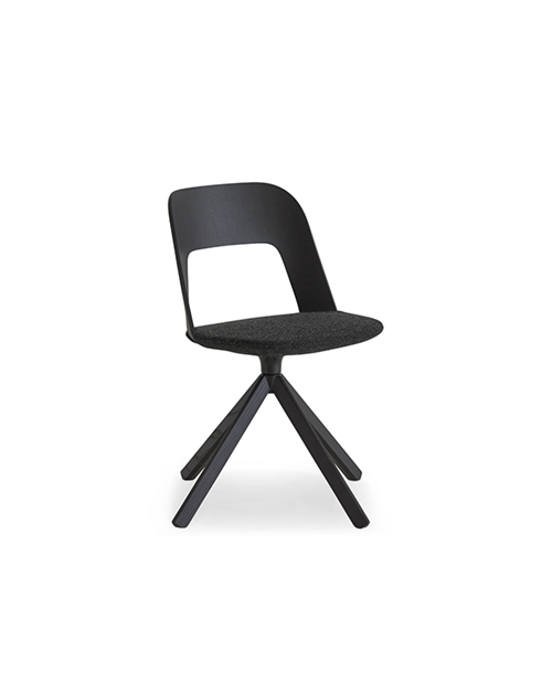 Arco Chair | Black open pore
